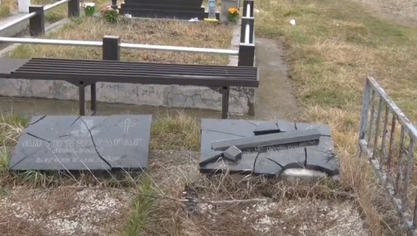 ОЕБС НА КиМ: Истражити скрнављење српског гробља у Ораховцу и привести правди починиоце