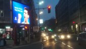 БЕОГРАД СЕ ЗАХВАЉУЈЕ НОЛЕТУ! Освануле поруке на билбордима у главном граду: 311 недеља на првом месту Хвала ноле, твој Београд (ФОТО)