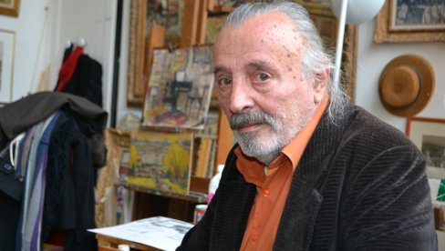 ČETKICOM JE  ZAUSTAVLJAO VREME:  U Parizu preminuo srpski slikar Marko Stupar (85)