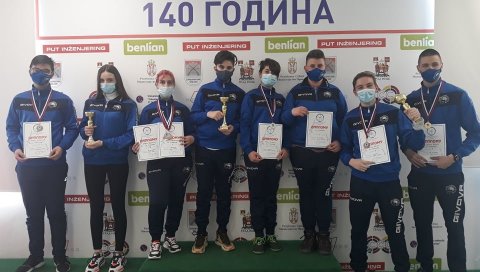 ВЕЛИКИ УСПЕХ: Стрељачки клуб Смедерево из Ниша се вратио са девет медаља