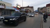 TU JE SVE POČELO, TU ĆE BITI MILOV KRAJ: Veličanstvena autolitija u Beranama za podršku srpskoj braći u Nikšiću (VIDEO)