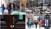 KATANAC NA RADNJE I KAFIĆE, GRAĐANI IZAŠLI U ŠETNJU: Pogledajte kako izgledaju Beograd i Smederevo prvog dana pod vikend merama (FOTO)
