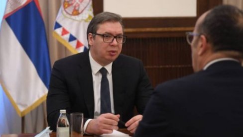 VUČIĆ SE SASTAO SA FABRICIJEM: Predsednik Srbije razgovarao sa šefom Delegacije EU u Srbiji (FOTO)