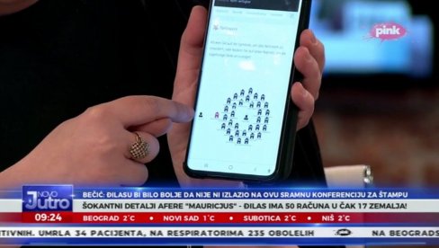 REZULTATI ISTRAŽIVANJA NOVOSTI: Andrijana Nešić u uživo programu pokazala veliku šemu Paskala Šmita (FOTO)