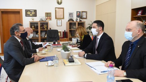 RADNA POSETA: Udovičić se sastao sa ambasadorom Kipra