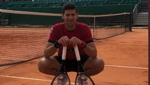 VREME JE... Novak Đoković spremniji nego ikada, neka drhti Rafael Nadal (VIDEO) (FOTO)