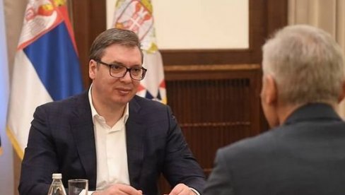 ВУЧИЋ СА ХАРЧЕНКОМ: Председник се састаје са руским амбасадором