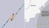 ИРАН ИСПАЛИО РАКЕТУ: Погођен израелски брод у Арапском мору (ФОТО)