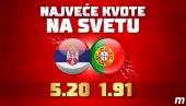 KVOTA KOJA SE NE PROPUŠTA – Kladi se na Srbiju i zaradi MILIONE!