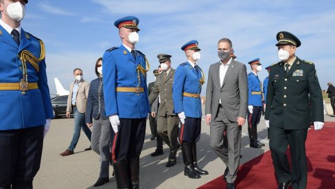 GENERAL VEI FENGHE NAPUSTIO SRBIJU: Ministar nacionalne odbrane NR Kine završio posetu našoj zemlji (FOTO)