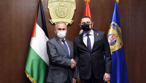 СПОРАЗУМ ИЗМЕЂУ СРБИЈЕ И ПАЛЕСТИНЕ: Министар Вулин и амбасадор Набхан о наставку сарадње