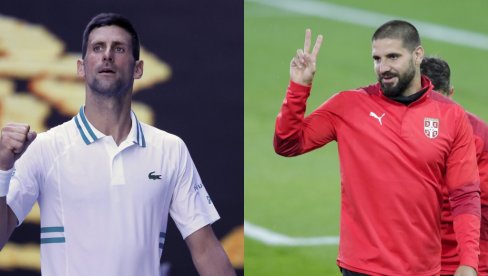 MITROGOOOOL: Ovako je Novak Đoković čestitao Mitroviću ulazak u fudbalsku istoriju (FOTO)