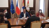 VUČIĆ SE SASTAO SA PETRIČEKOM: Predsednik Srbije razgovarao sa šefom diplomatije Češke republike (FOTO)