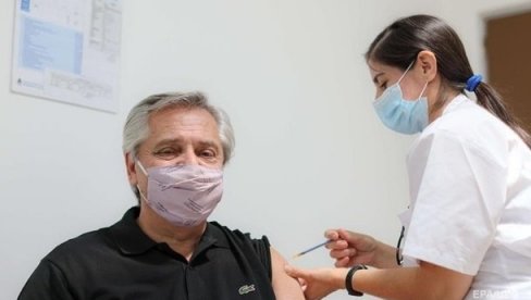 PREDSEDNIK ARGENTINE: Ruska vakcina me je zaštitila od teškog oblika korone