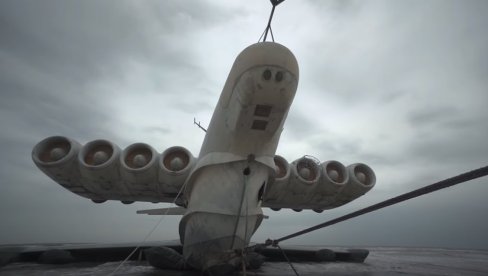 KASPIJSKO ČUDOVIŠTE ULIVA STRAH: Ruski konstruktor - Leteći brod Lunj još uvek moćno oružje 21. veka (FOTO/VIDEO)