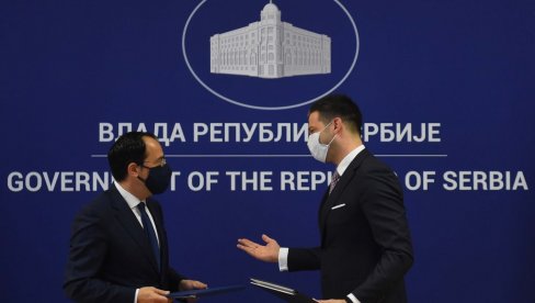 JAČANJE SARADNJE:  Udovičić sa ministrom Kipra