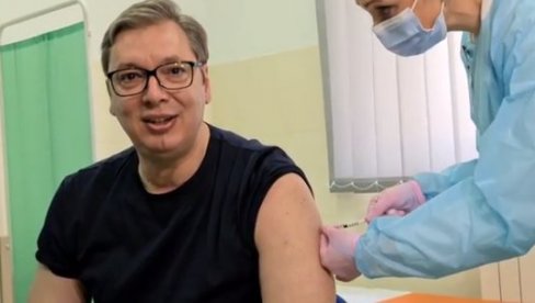 NA SAJMU, U 11 SATI: Vučić danas prima treću dozu vakcine