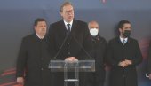 VUČIĆ OTVORIO PETLJU U BATAJNICI: Predsednik Srbije najavio nove infrastrukturne projekte (FOTO/VIDEO)