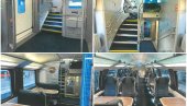 СТИЖУ ВОЗОВИ НА СПРАТ: Овако изгледа унутрашњост вагона (ФОТО)