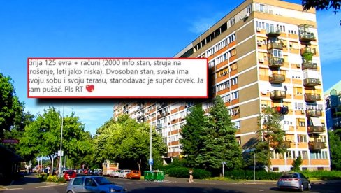 ХИТ ОГЛАС ДЕВОЈКЕ ИЗ СРБИЈЕ: Тражи цимерку, мора да испуни овај услов