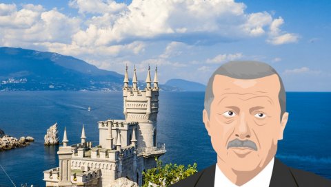 ЕРДОГАНЕ, ДОЂИ НА РУСКИ КРИМ: Провокативан позив турском лидеру