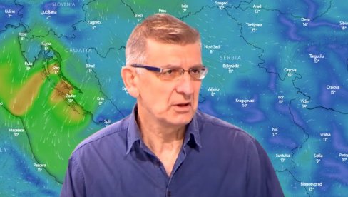 VREMENSKA PROGNOZA DONOSI VELIKU PROMENU: Meteorolog Todorović upozorio na problem koji se javlja pred pljuskove