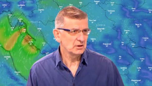 STIGLO ZAHLAĐENJE, OVDE ĆE BITI NAJVIŠE NEPOGODA! Meteorolog Todorović: Ovaj dan će biti najhladniji sledeće nedelje