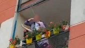 DRAMA NA NOVOM BEOGRADU: Pukovnik stavio sebi omču oko vrata - policajci ga hitno prevezli na VMA (VIDEO)