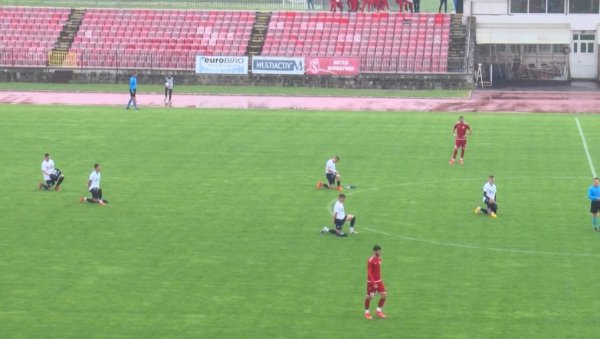 РАДНИЧКОМ БОДОВИ: Крагујевчани ће добити утакмицу против Борца службеним резултатом 3:0 (ФОТО)
