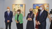 VRAĆEN DEO DUGA PETRU DOBROVIĆU: U obnovljenoj galeriji velikog slikara otvorena izložba Kolorističke vizije (FOTO)