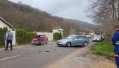 PRVE FOTOGRAFIJE SA MESTA NESREĆE: Težak udes kod Niša - smrskan automobil na putu