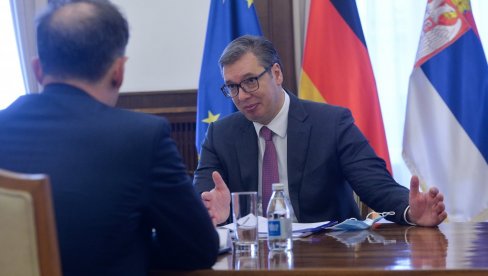 SRBIJA ĆE NA TOME INSISTIRATI: Vučić - Priština će morati da ispuni obavezu iz Briselskog sporazuma!