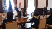 VUČIĆ I KAN: Predsednik se sastao sa regionalnom direktorkom Unicefa
