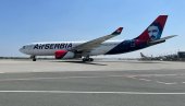 SLETEO NOVI ERBAS A330: Novi avion Er Srbije s likom Nikole Tesle stigao u Beograd