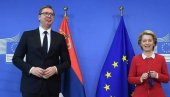 VUČIĆ SUTRA SA FON DER LAJEN: Predsednik Srbije i predsednica Evropske komisije sastaju se u Beogradu
