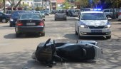 SAOBRAĆAJKA U NEGOTINU: Motociklista naleteo na seata, hitno prevezen u Zzdravstveni centar (FOTO SA MESTA NESREĆE)