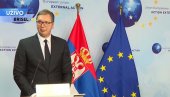 OVO JE PREKRETNICA ZA SRBIJU: Predsednik Vučić najavio izgradnju brze železnice - Ponosan sam što sam Srbin u Briselu danas!
