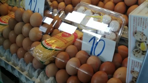 UOČI VASKRSA: Ovo su cene jaja u prodavnicama i na pijacama