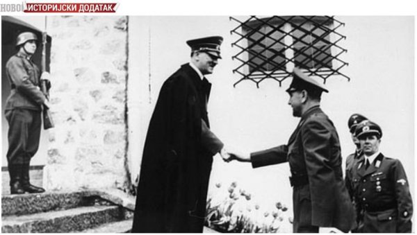 ИСТОРИЈСКИ ДОДАТАК - УПОРИШТЕ НА СРБОМРЗАЧКОЈ ПОЛИТИЦИ: Поглавник и његове усташе потпуно се ослањали на Мусолинија и Хитлера
