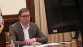SASTANAK PUTEM VIDEO-LINKA: Vučić razgovarao sa predstavnicima Evropske narodne partije (FOTO)