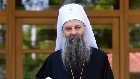 ПАТРИЈАРХ ПОРФИРИЈЕ: Црква за Новости није епизода