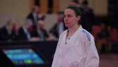 SVAKA ČAST: Jovana Preković sa Vojne akademije pobednica je Premijer lige u karateu