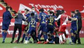 ОПШТА ТУЧА ПОСЛЕ ДЕРБИЈА: Побили се играчи Монака и Лиона, судија поделио четири црвена картона (ВИДЕО)