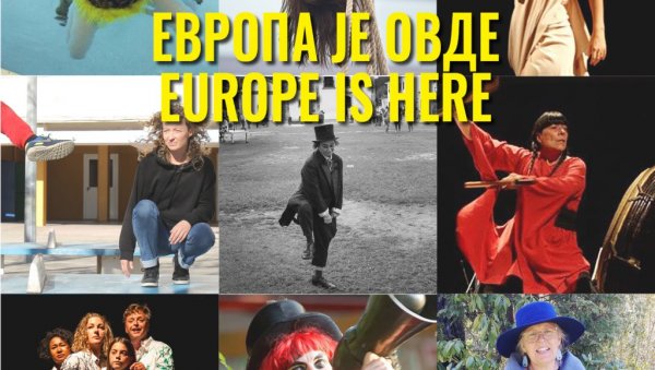 ЕУ ЈЕ ОВДЕ: Уметнички караван ДАХ театра поводом Дана Европе