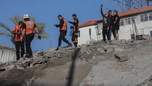 NE SMIRUJE SE U GAZI: Posle raketnog napada na Izrael, gađani kampovi za obuku Hamasa