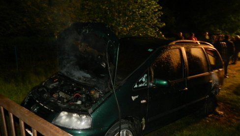 ZAPALJEN AUTOMOBIL ČEDA JELIĆA: Incident u Andrijevici, auto predvodnika litija u plamenu, pre toga dobijao pretnje