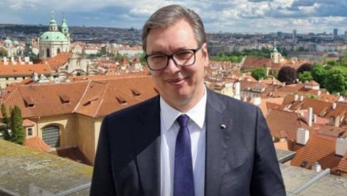 OBRAĆANJE PREDSEDNIKA: Vučić večeras uživo iz Praga za TV Pink