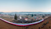 СПРЕМНА ТРОБОЈКА ДУГА 350 МЕТАРА: Беранци поново руше рекорде (ФОТО)