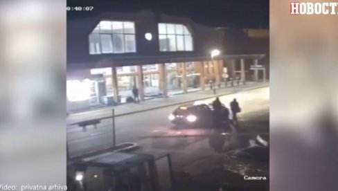JEZIV SNIMAK: Automobil pokosio pešaka u Priboju (VIDEO)