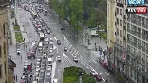 KOLAPS U CENTRU BEOGRADA: U ovim ulicama su najveće gužve - Ako možete, zaobiđite ih!